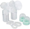 Motif Medical Luna Double Breast Pump Replacement Parts - Breast Pump Parts W/Bottles, Nipples, Tubing, Valves, Breast Shields (21mm), Diaphragms, Connectors & More - Safe Easy-to-Use Breast Pump Kit