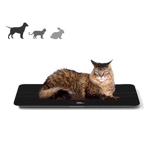 SIKE Medium-Small Veterinary Scale, Dog Scale (±10g) Accuracy, Max 220lbs, Digital Pet Scales and USB Recharging Cord Included, 27 x 13 inch Tempered Glass Platform with Anti Slip Sticker