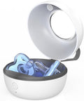 StarWin Portable Pacifier Sanitizer On The Go, Newborn Pacifier Holder, Mini Pacifier Storage Case for Travel, Keep's Baby's Binkies Clean (Carry-On 4-Inch)