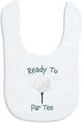 ChalkTalkSPORTS Golf Baby & Infant Bibs | Soft Microfiber Golfing Baby Bibs