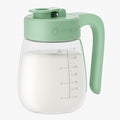 Breast Milk Pitcher Glass Resistant to Heat and Cold, 32 oz Leak-Proof Formula Storage Container with Wide Mouth, Milk Storage Bottle Container for Formula, Preparing Bottles, and Breastmilk Storage