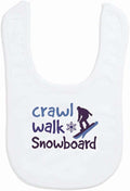ChalkTalkSPORTS Skiing & Snowboarding Baby & Infant Bibs | Soft Microfiber Ski & Snowboard Baby Bibs