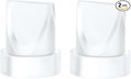 2Pcs Duckbill Valves Compatible with Momcozy M5 Wearable Breast Pump and for Momcozy V1 / V2 Hands Free Pumps, M5/V1/V2 Breast Pump Replacement Accessories