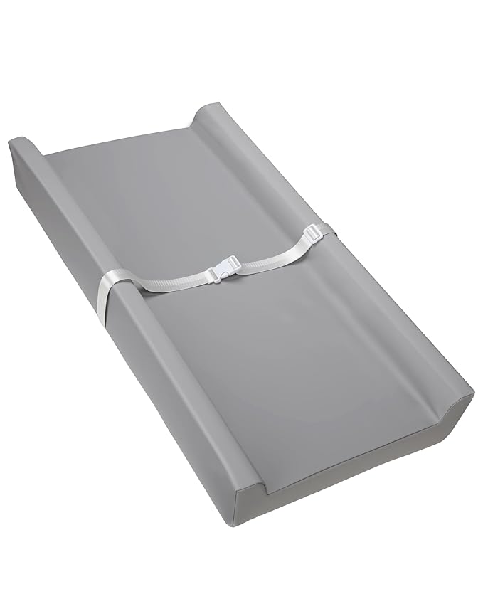 Baby Changing Pad for Dresser & Baby Changing Table Pad | Diaper Changing Pad & Wipeable Changing Pad - 100% Waterproof Vegan Leather, 31.25"x16" Standard Size