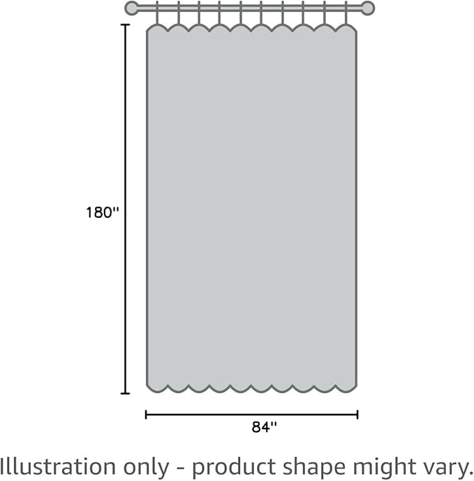 RYB HOME Extra Wide Curtains for Divider Room Separation Soundproof Temporary Door Curtains for Bedroom Closet Office Home Theatre Garage Living Room Drop Cloth, W 180 x L 84 inches, Greyish White