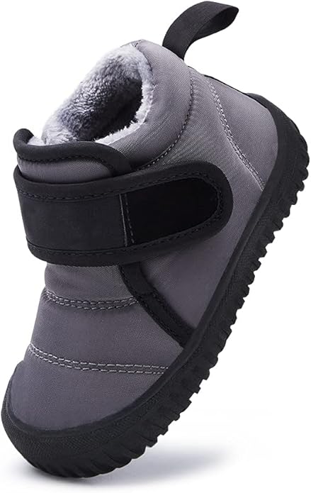 BMCiTYBM Toddler Baby Snow Boots Winter Shoes Boys Girls Cold Weather Baby Faux Fur Shoes
