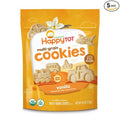 Happy Tot Organic Multi-Grain Cookies Toddler Snack, Fun Transportation Shapes, Vanilla, 4.4 Ounce (Pack of 5)