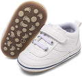 Clowora Baby Boys Girls Shoes Non-Slip Rubber Sole Sneakers Infant First Walking Toddler Crib Shoes Newborn Loafers Flats.