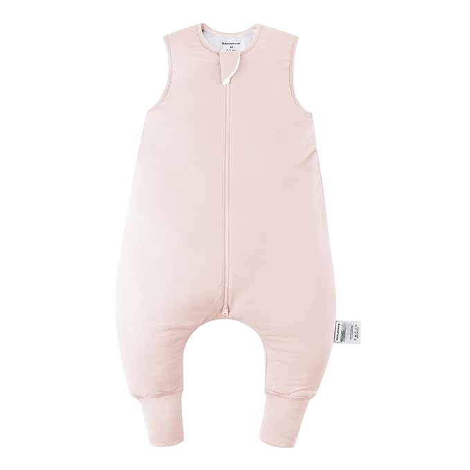 BubblePanda Rayon Made from Bamboo Toddler Sleep Sack with Feet 24-36 Months 0.5 Tog Ultra Soft Toddler Sleeping Sack 2t-3t Baby Sleep Bag Walker Wearable Blanket with Legs 2-Way Zipper Lightweight