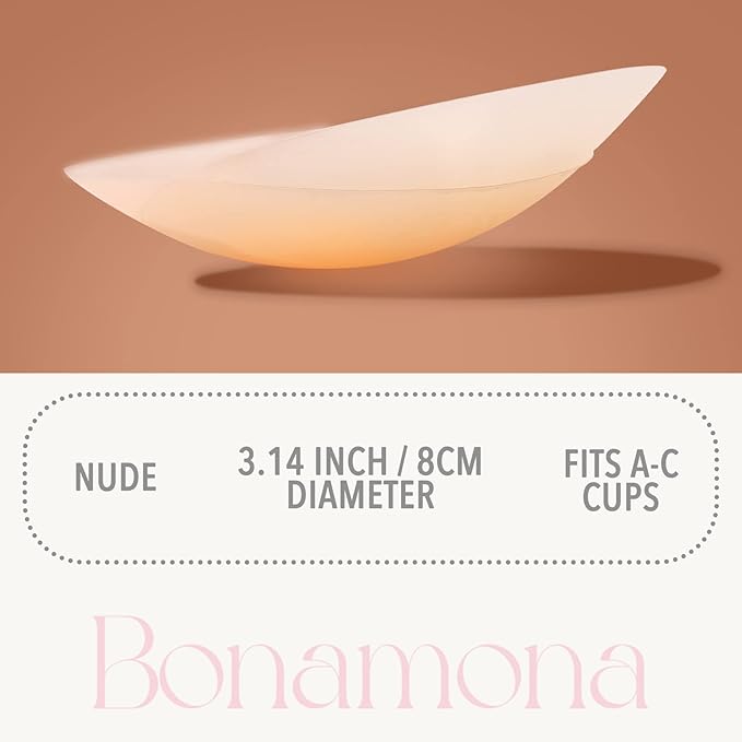Nipple Covers 3 Pairs, Nipple Pasties for Women Reusable, Ultra Thin Pasties Adhesive Silicone Breast Petals with Travel Box