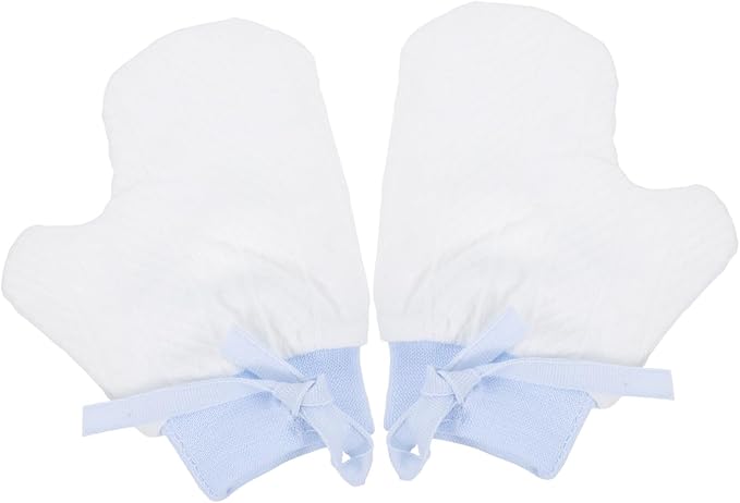 BESPORTBLE 1pair Teething Relief Mittens for Newborns Cut Resistant Gloves Finger Biting Stop Boy Girl Finger Protector Comfortable for Boys Skin-friendly