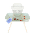CATCHY -Food Catcher- Compatible with Lalo The Chair High Chair +11 Other High Chairs -Highchair Sold Separately- Baby & Toddler Food & Mess Catcher -Premium Linen Inspired- Under High Chair Accessory
