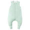 Rayon Made From Bamboo Sleep Sack 3t-4t 0.5 Tog Ultra Soft Summer Toddler Sleep Sack 36-48 Months with Feet 2-Way Zipper Lightweight Baby Sleeping Bag with Legs Thin Baby Wearable Blanket-Green