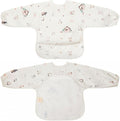 Ali+Oli Smock Bibs for Babies, BPA-Free Oeko-Tex Certified, Waterproof Baby Smock, Machine Washable, Toddlers Ages 6m+