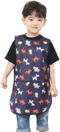 Kids Painting Apron – Waterproof Art Smock for Toddlers & Preschoolers, Messy Play, Baking, Crafts, Cooking, Mealtime