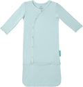 PurComfy Supersoft Baby Sleeper Gowns, Premium Bamboo Viscose Infant Nightgown Sleepers Preemie Newborn Snap Bundler