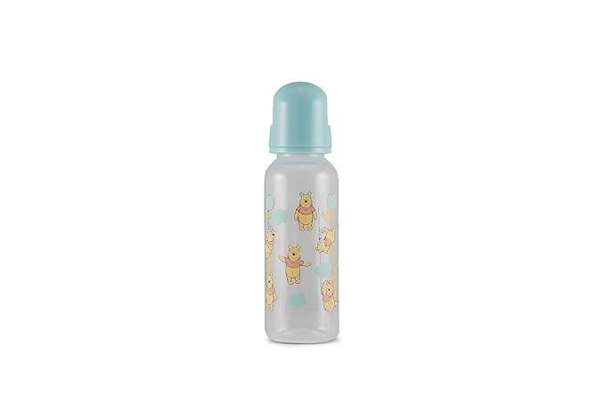 Baby Bottles 9 oz for Boys and Girls| 3 Pack of Disney Winnie The Pooh Pose Infant Bottles for Newborns and All Babies | BPA-Free Plastic Baby Bottle for Baby Shower