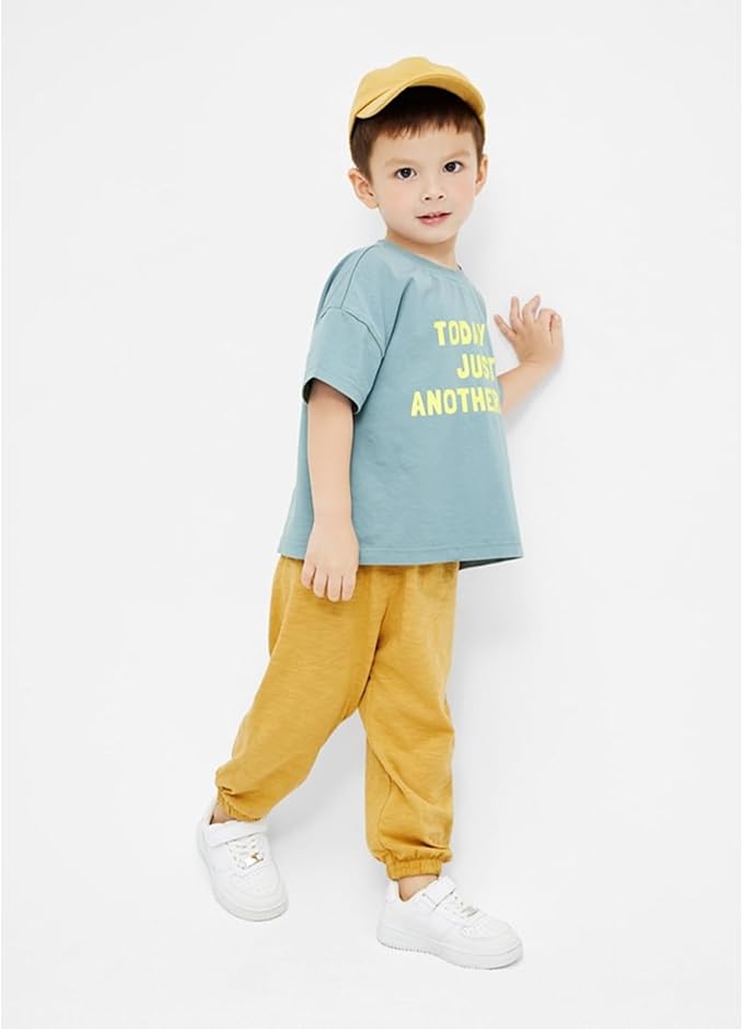 Toddler Boys Pants 3 Pack Soft Cotton Long Bloomers Kids Summer Fall Boy Casual Joggers Pant