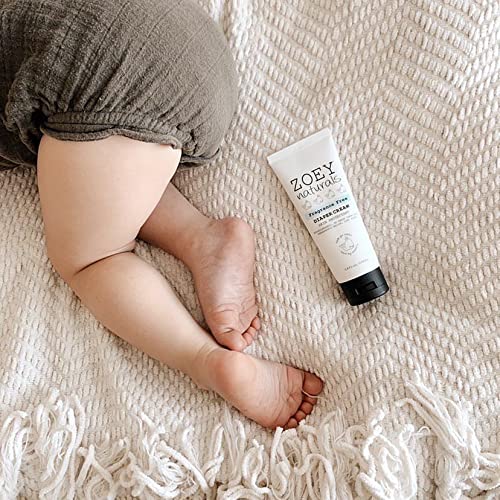 Baby Diaper Cream - Pediatrician & Dermatologist Approved - Zinc Oxide & Kaolin Clay Rash Protectant for Soothing Relief & Healing - Fragrance Free 3.4 oz