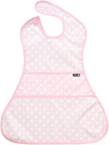 Full Coverage Waterproof Feeding Bib for Toddlers – Extra Long Apron Bib for Mealtime, Self-Feeding, BPA-Free