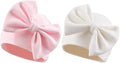 Bamery Newborn Baby Girl Hat Cotton Baby Bow Beanie Preemie Hats Spring Infant Hats for Girls 0-12 Months