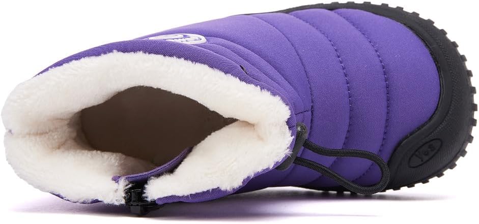 BMCiTYBM Toddler Baby Snow Boots Winter Shoes Boys Girls Cold Weather Baby Faux Fur Shoes
