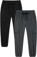 Toddler Boys Cargo Jogger Pants Baby Boys Sweatpants Thin Quick Dry Casual Pull On Pants