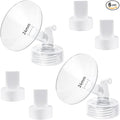24mm Flange and Duckbill Valve Compatible with Spectra S1 Spectra S2 Spectra9 Plus Synergy Gold Breast Pump, Spectra Pump Parts S2 Parts S2 Accessories Replacement