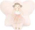 MON AMI Fairy Accent Décor Pillow – 13" x 12”, Soft Plush Stuffed Hugging Pillow, for Kids of All Ages, Use as Toy or Room Decor