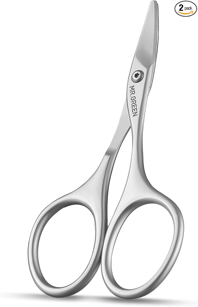 MR.GREEN Baby Nail Scissors Safety Nail Care Clippers Cutter Newborn Baby Convenient Nail Grooming Manicure Tool (Nail Scissors)