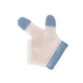Milisten Teething Gloves Half Finger Nylon Scratch Mittens for Stop Thumb Soft Breathable Outdoor Gloves