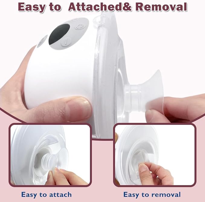 Flange Insert 16mm 6pcs Compatible with Momcozy M5/M9/M6/S12 Pro/V1 Pro/V2 Pro,for Spectra/Medela/MomMed/eufy/Lansinoh/Elvie Breast Pump, Fit for 24mm Flange/Shield of Most Pumps, Breastfeeding Parts