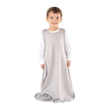 Woolino Toddler Sleeping Bag, 4 Season, Merino Wool and Organic Cotton, Baby Sleep Bag or Sack, 2-4 Years, Earth
