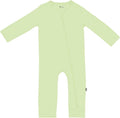 KYTE BABY Unisex Rayon Made From Bamboo Zippered Rompers 0-24 Months