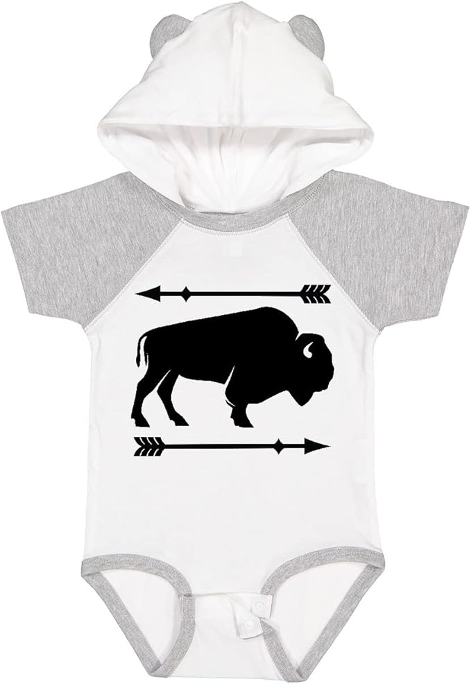 inktastic Buffalo Cute Animal Western Baby Bodysuit