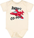 inktastic Daddys Co-Pilot for Fathers Day Baby Bodysuit
