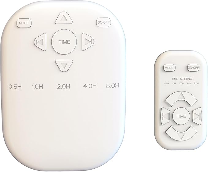 White Noise Sound Machine, Wireless Sound Machine with 36 Relaxing Sounds Including Nature Sounds and White Noise, Small Speaker for Home, Office, Hotel,Toilet, Travel. (White, Speaker and controller)
