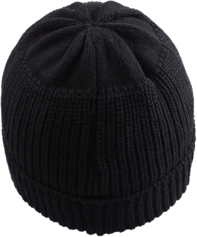 JANGANNSA Simple Knitted Baby Beanie Hip-Hop Boys Winter Hat Toddler Kids Bonnet for Girls 0-5Y