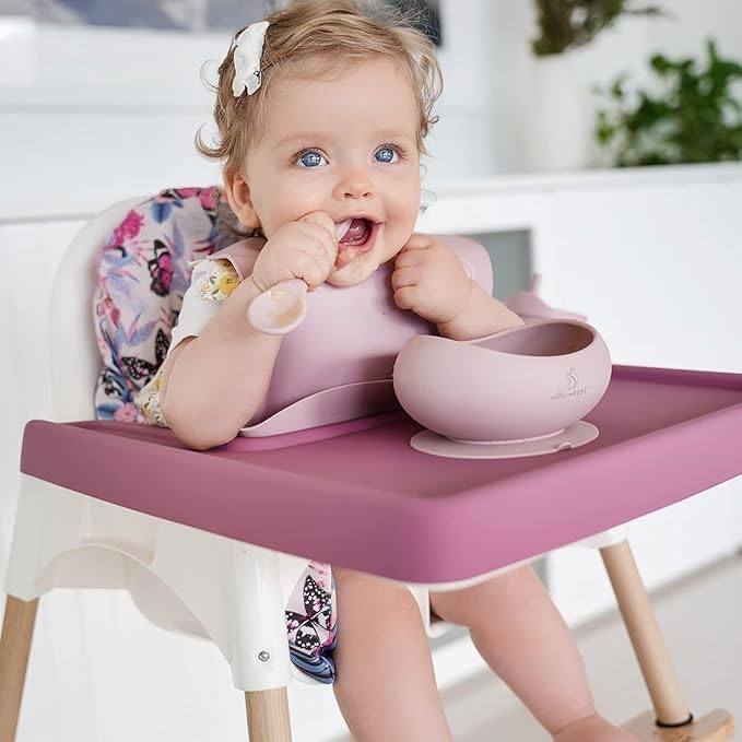 Nibble and Rest Highchair Cushion Cover for Inflatable Cushion, Compatible for IKEA Antilop Highchair,Accessories Stain-Proof and Wipeable Cushion Cover (Cushion NOT Included)(Sage Savannah)