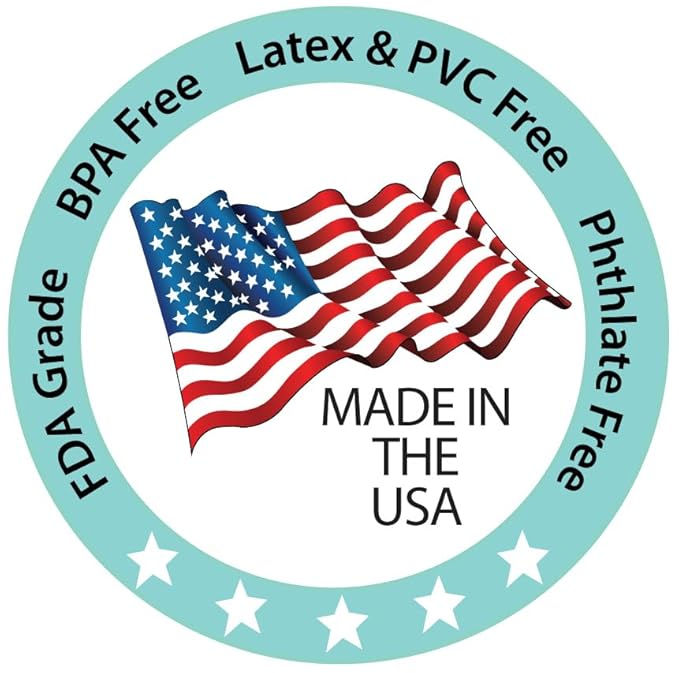 Brilli Baby Cup Catcher Patented Safety Tether Strap, Attach Sippy Cups, Bottles, Pacifiers & More to Stroller, High Chair, Car Seat, Made in USA, Food Grade, Dishwasher Safe (Lavender & Pink)