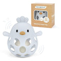 MCGMITT Baby Teething Toys for 3-6 Months, Easy Grasp Silicone Baby Rattles 0-6-12 Months, BPA-Free Food Grade Montessori Sensory Toys, Soft Newborn Infant Teether for Teething Relief