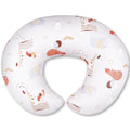 Nursing Pillow, Breastfeeding Pillows with Standard Size Removable Cover, Breast Feeding Pillow with Breathable Filling, Ergonomic Nursing Essentials for Bottle and Breastfeeding- Animal Gray