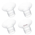 Momcozy Flange Insert 21mm Compatible with 24mm Flange/Shield of Most Pumps, Insert for Breast Pump Replacement Accessories, 4PCS 21mm