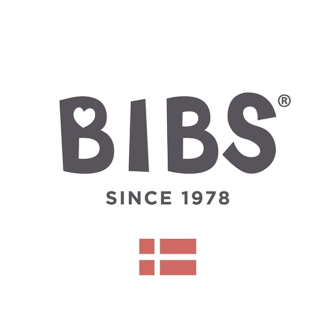 BIBS Pacifiers Colour Collection | Natural Rubber Baby Pacifier | Round Nipple | Set of 2 BPA-Free Soothers | Made in Denmark | 6+ Months (Pack of 2) | Violet Sky/Pumpkin