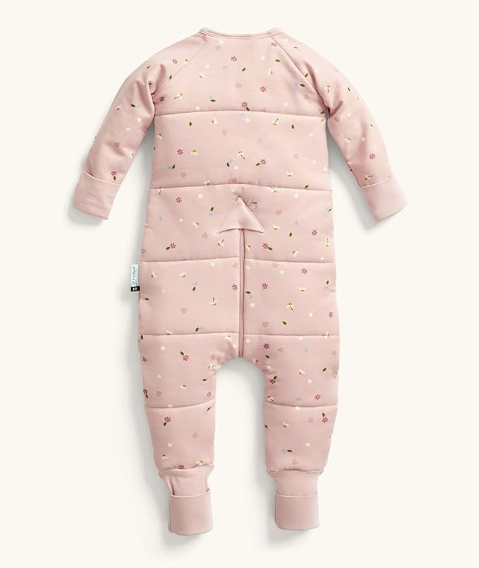 ergoPouch 3.5 TOG Sleeping For Baby Girl and Boy - Our Sleeping Provide Ultimate Comfort - Baby Easy Diaper Changes - Made with Breathable Materials (6-12 Months, Daisies)