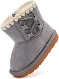 BMCiTYBM Girls Boys Snow Boots Warm Winter Fur Lined Baby Shoes (Infant/Toddler/Little Kid)