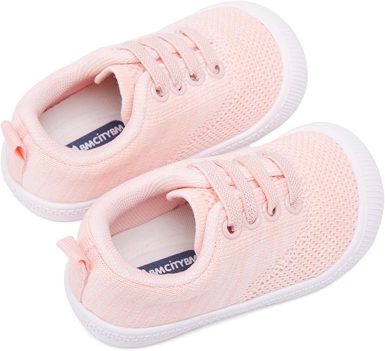 BMCiTYBM Baby Shoes Infant Boy Girl First Walker Shoes Toddler Walking Shoes Lightweight Non-Slip Sneakers for 6 9 12 18 24 Months