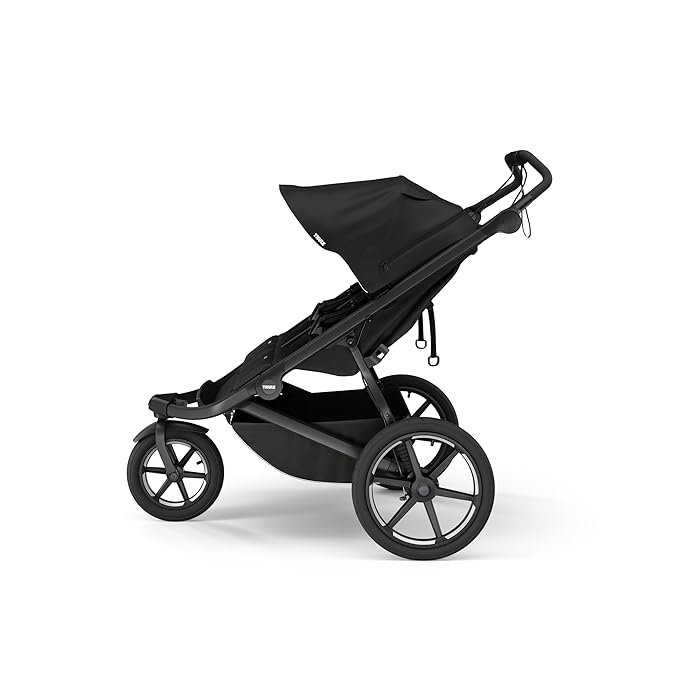 Thule Urban Glide 3 Double Child All-Terrain Stroller, Lightweight, Air-Filled Tires & Suspension, Integrated Hand Brake