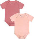 Jimonda Baby Bodysuits Rayon from Bamboo Short Sleeve Baby Boys Girls Rompers Soft Outfits Newborn Clothes