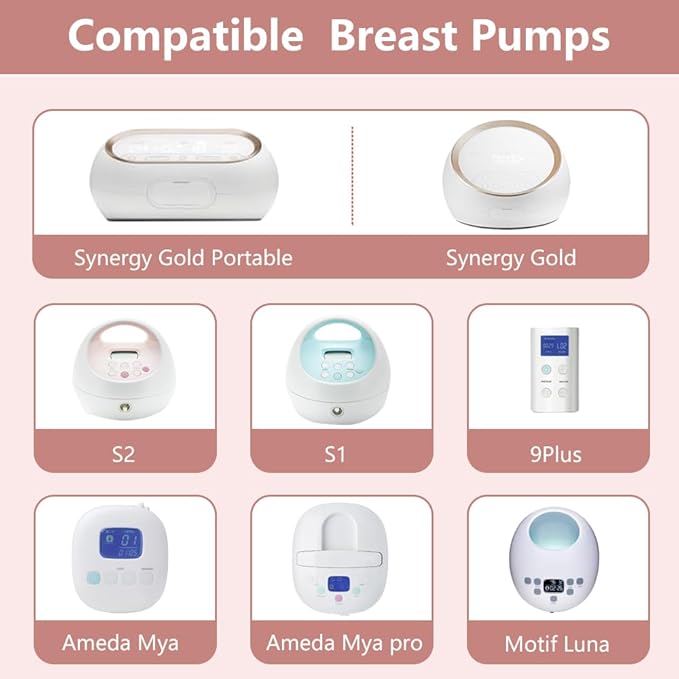 2pcs 26mm Flanges Compatible with Spectra S2 S1 9 Plus Ameda MYA Motif Luna Cimilre Breastpumps, Replacement to Spectra Pump Parts Spectra Flange, for Spectra Pump Parts and Spectra Shield